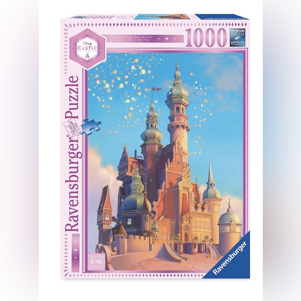 Disney Rapunzel Castle Collection Puzzle 5/10 Limited Edition